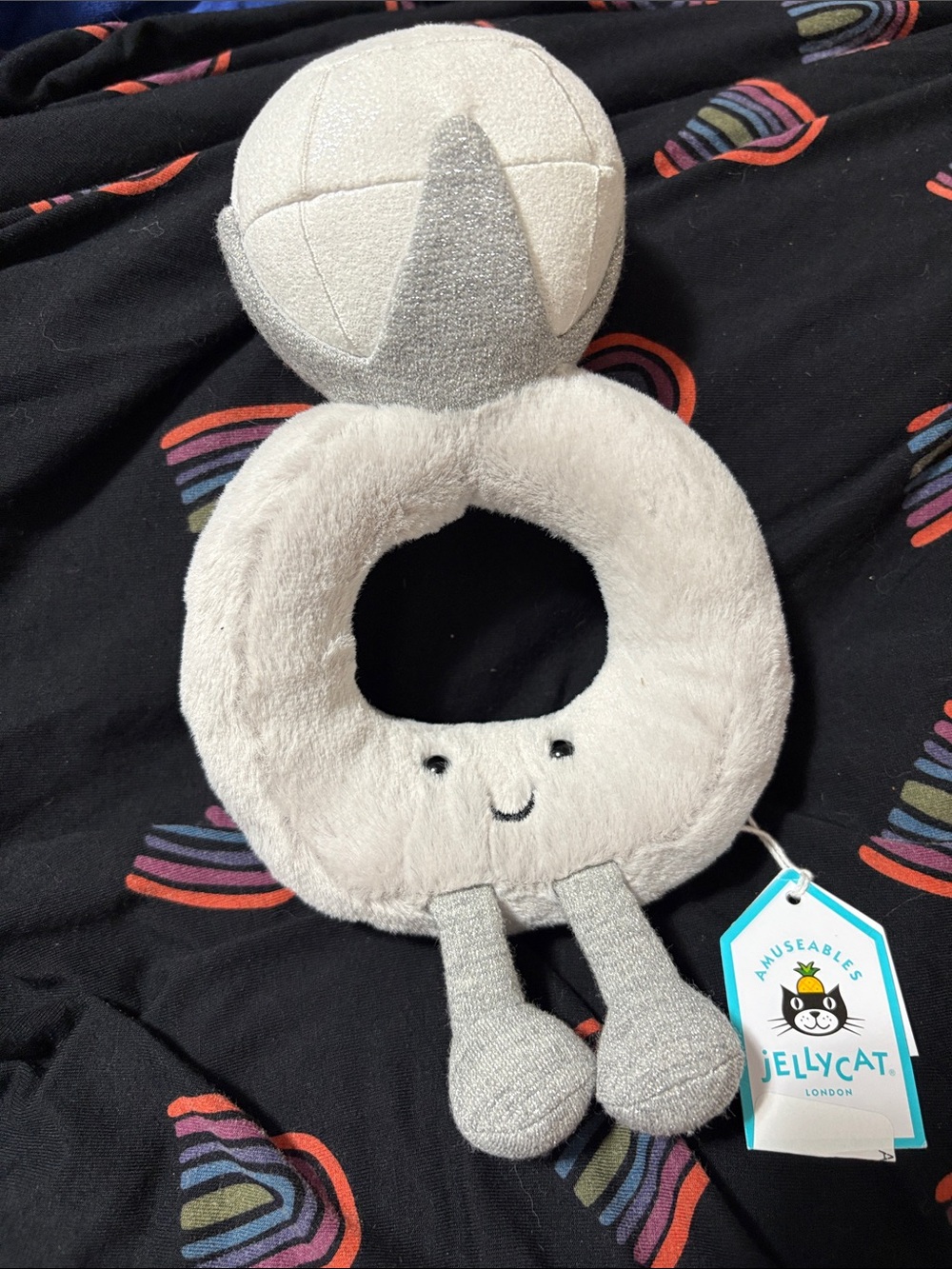 Jellycat diamond ring